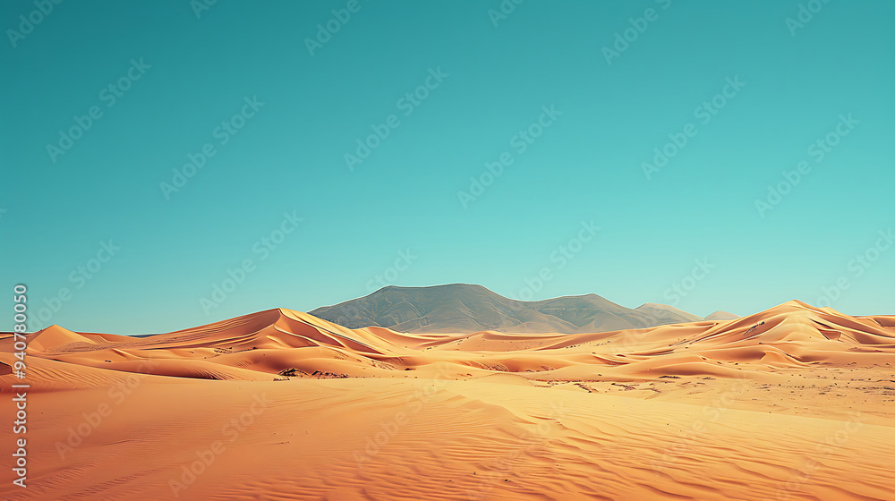 Naklejka premium desert