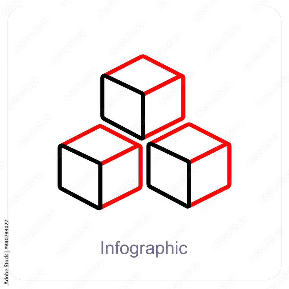 Infographic and diagram icon concept Infographic and diagram icon concept