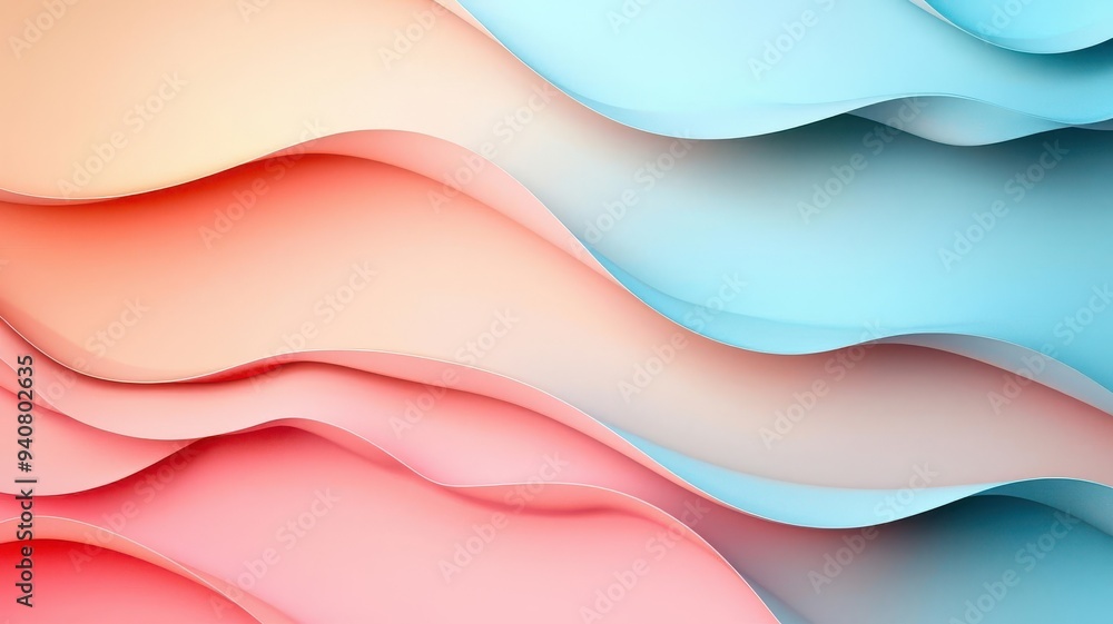 Obraz premium abstract background soft layered