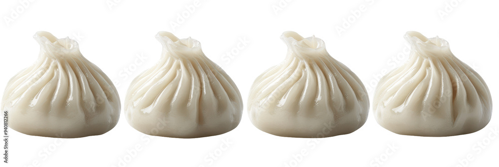 Steamed Chinese Dumplings. Steamed Chinese Dumplings.