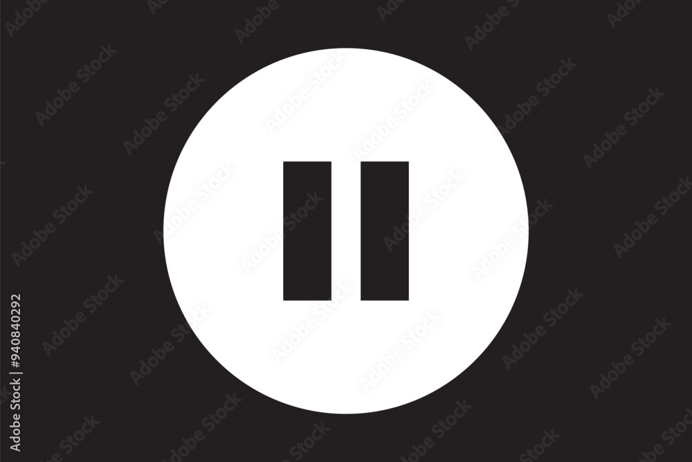 Play button icon vector set Play button icon vector set