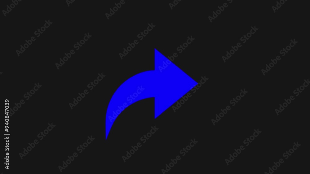 Glowing share icon. share icon on black background. Glowing share icon. share icon on black background.