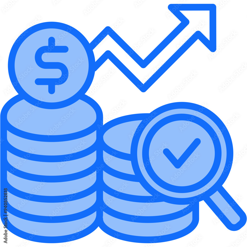 Economic Analysis Icon Economic Analysis Icon