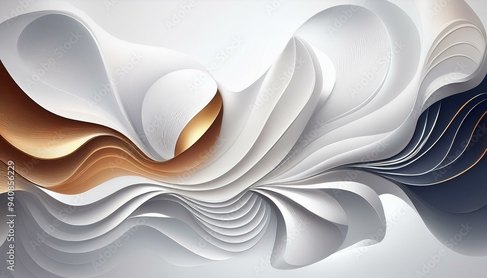 Obraz premium abstract background with wave