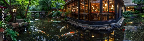 Tranquil Outdoor Asian Styl...