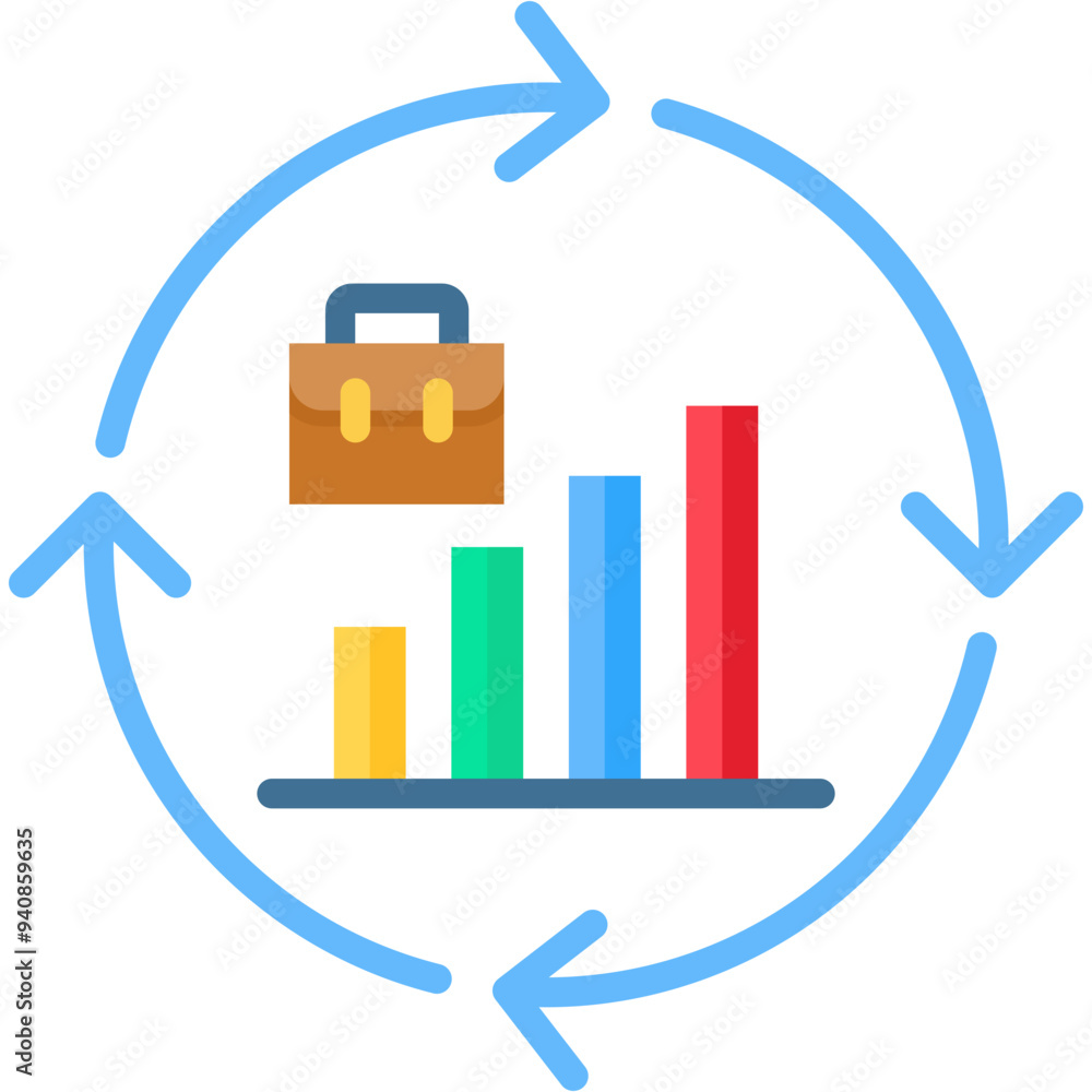 Business Cycle Icon
