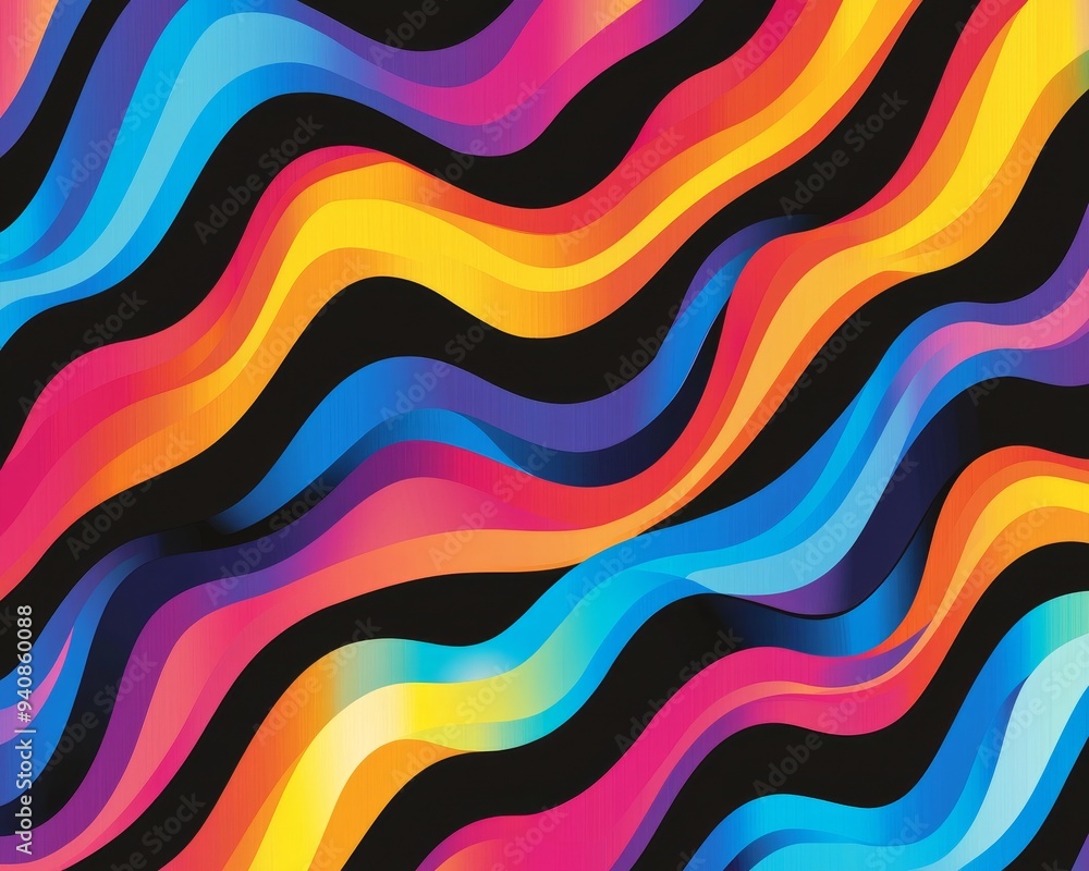 A geometric, psychedelic pattern with sharp lines and angles, filled with swirling, vibrant colors that seem to pulse and move A geometric, psychedelic pattern with sharp lines and angles, filled with swirling, vibrant colors that seem to pulse and move
