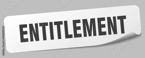 ENTITLEMENT