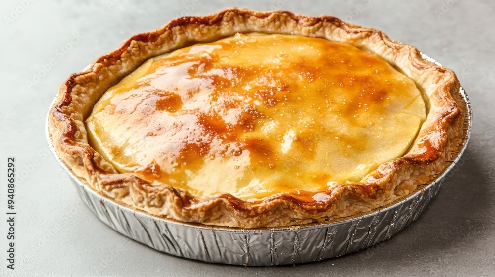 Delicious homemade pie with a golden brown crust, perfect for desserts or special occasions. Delicious homemade pie with a golden brown crust, perfect for desserts or special occasions.