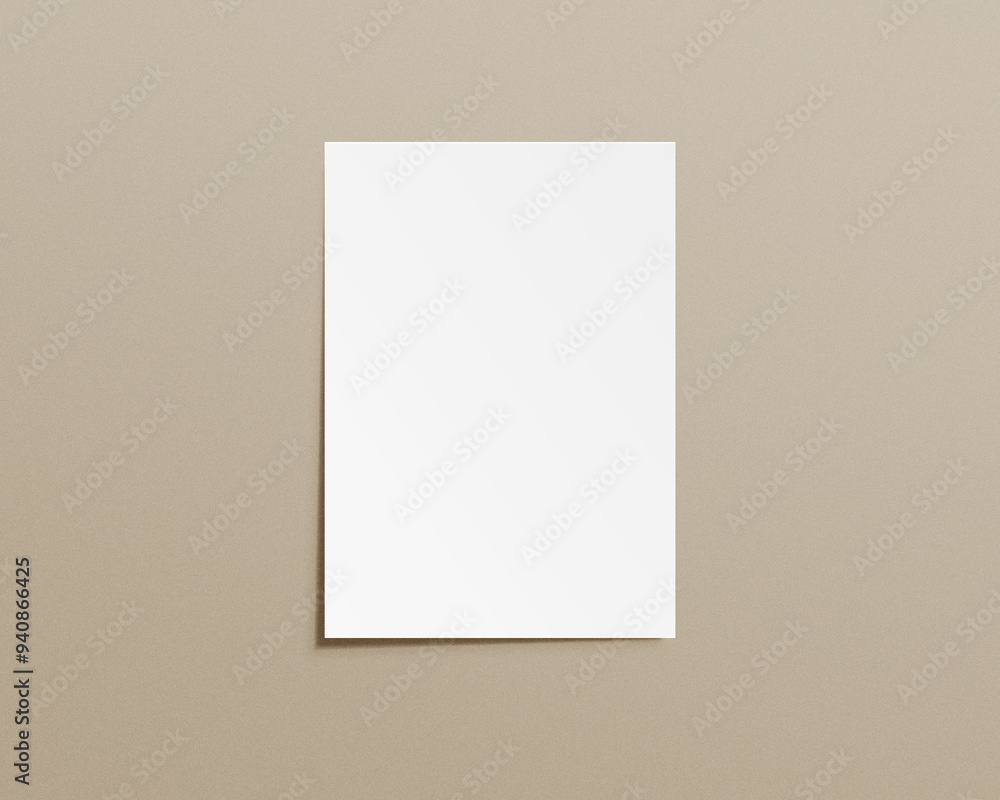 Simple Poster Mockup Simple Poster Mockup