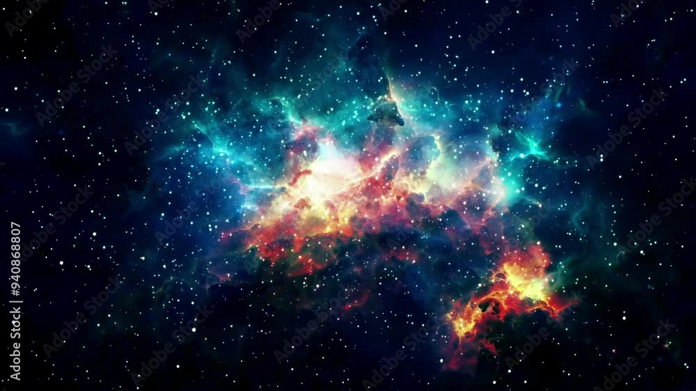 starry nebula galaxy space background starry nebula galaxy space background