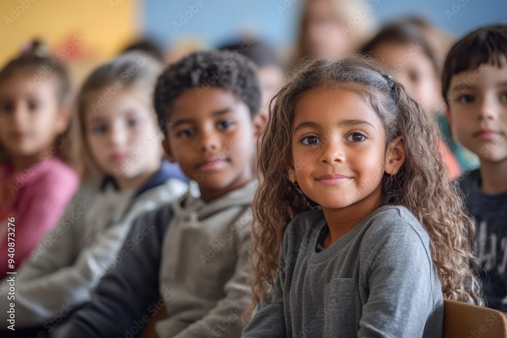 A diverse group of children receiving health education in a classroom, showing the focus on preventive care and education in community health initiatives. A diverse group of children receiving health education in a classroom, showing the focus on preventive care and education in community health initiatives.