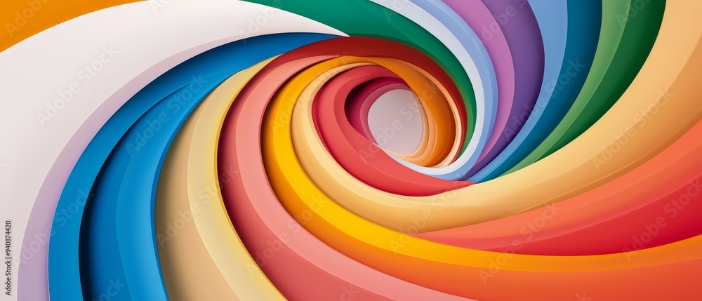 A trippy, abstract design with spirals, waves, and concentric circles of bright, swirling colors A trippy, abstract design with spirals, waves, and concentric circles of bright, swirling colors