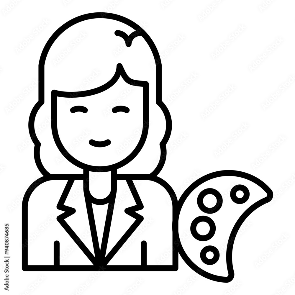 Obraz premium artist icon