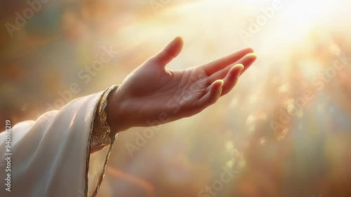 Hand of God Reaching Down