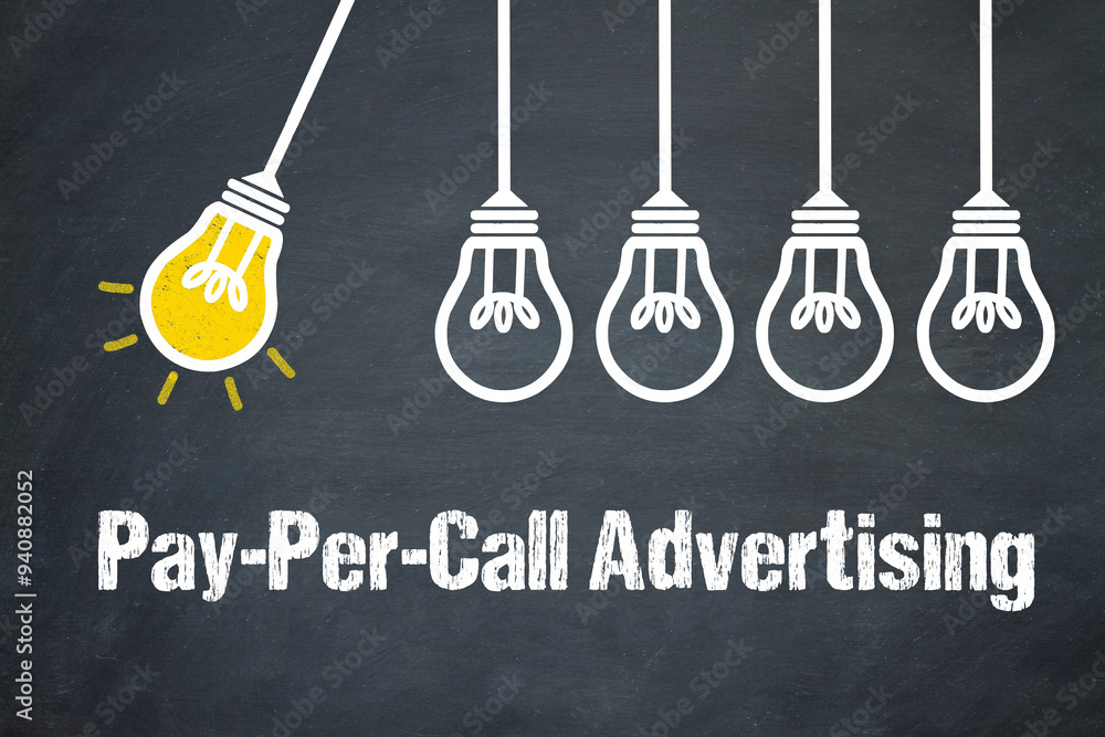 Fototapeta premium Pay-Per-Call Advertising
