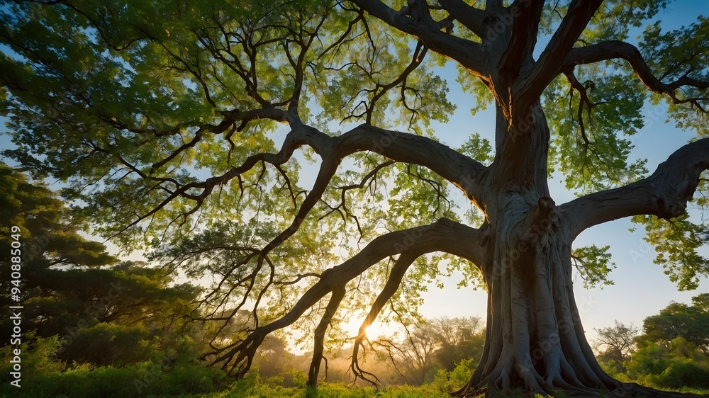 Fototapeta premium trees in the park