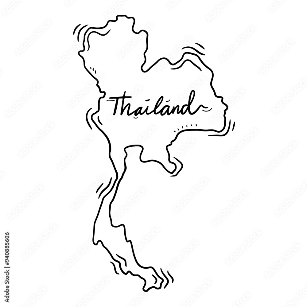 Thailand map