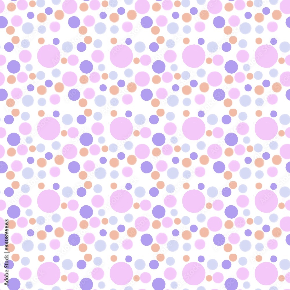 seamless pattern with circles seamless pattern with circles