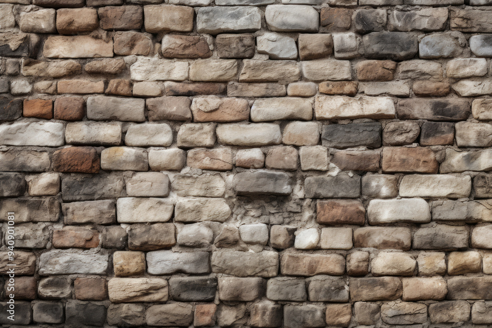 Processed collage of ancient brick wall surface texture. Background for banner, backdrop or texture Processed collage of ancient brick wall surface texture. Background for banner, backdrop or texture