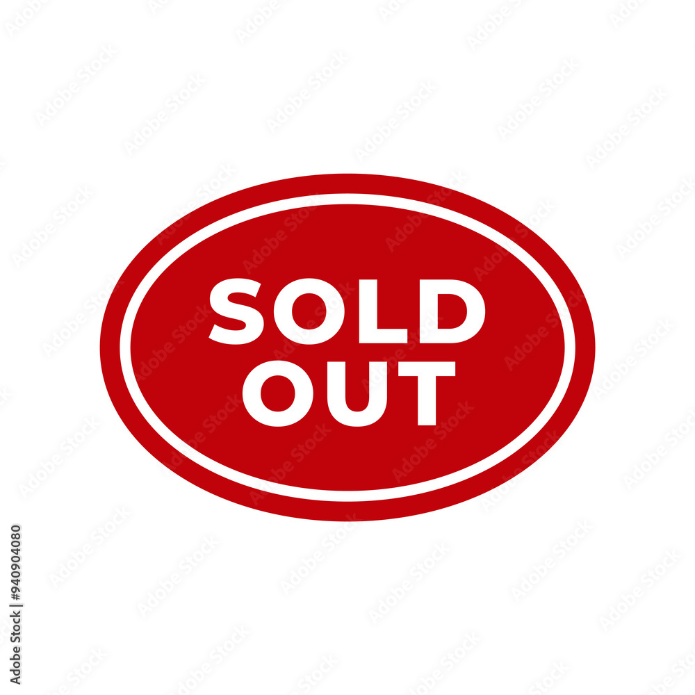 Sold stamp logo. Vector illustration for web design Sold stamp logo. Vector illustration for web design