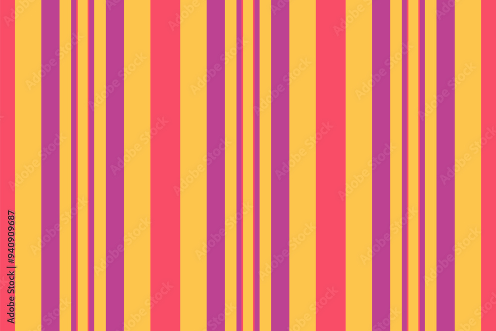 Page vertical pattern background, horizontal fabric lines textile. Male texture seamless stripe vector in amber and pink colors. Page vertical pattern background, horizontal fabric lines textile. Male texture seamless stripe vector in amber and pink colors.