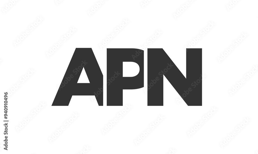 APN logo design template with strong and modern bold text. Initial based vector logotype featuring simple and minimal typography. Trendy company identity. APN logo design template with strong and modern bold text. Initial based vector logotype featuring simple and minimal typography. Trendy company identity.