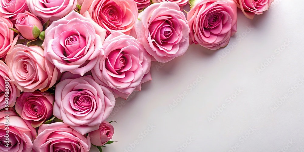 Top view of pink rose blossoms backgrounds /wallpaper. Rose flowers in bloom, pink, rose, blossom, background, wallpaper, floral Top view of pink rose blossoms backgrounds /wallpaper. Rose flowers in bloom, pink, rose, blossom, background, wallpaper, floral