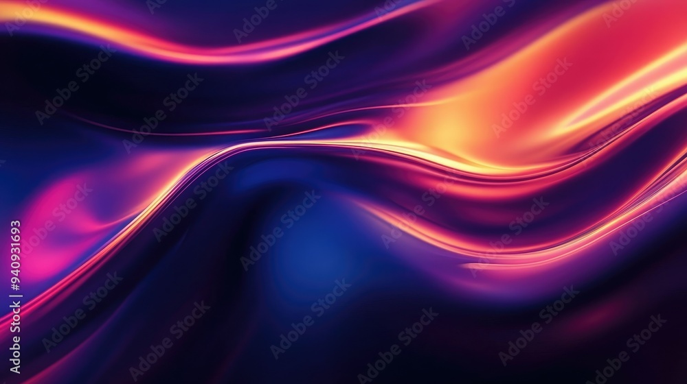 Obraz premium abstract background colors fluid liquid dark blurred with noise effect grain glowing wallpaper