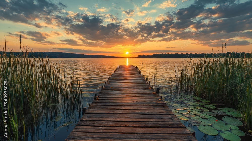 Sunset Serenity on the Lake Sunset Serenity on the Lake