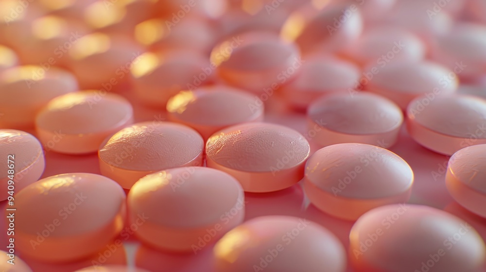 A collection of pills arranged on a flat surface A collection of pills arranged on a flat surface