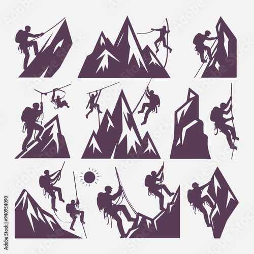 Rock Climbing Collection Logo