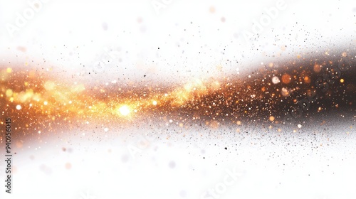 Bright sparks flying across a clean white background, creating a dynamic and energetic visual.