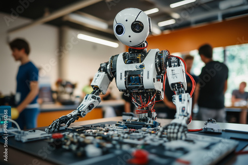 Wallpaper Mural Hands-On Learning in Innovative Robotics Workshops: Building the Future Torontodigital.ca