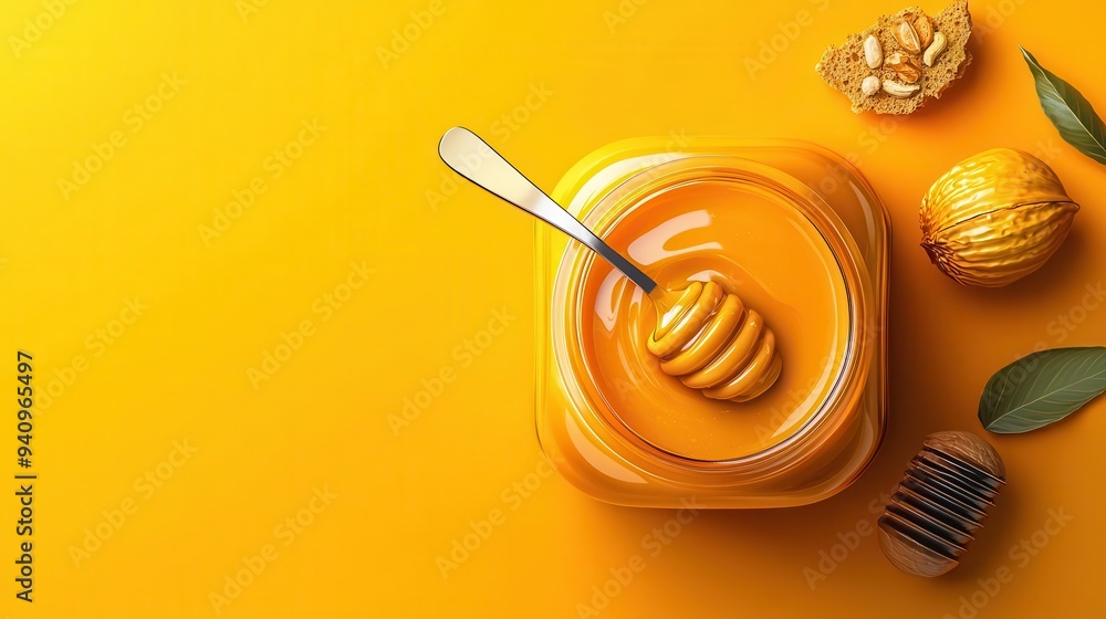 Organic nut butter jar Organic nut butter jar