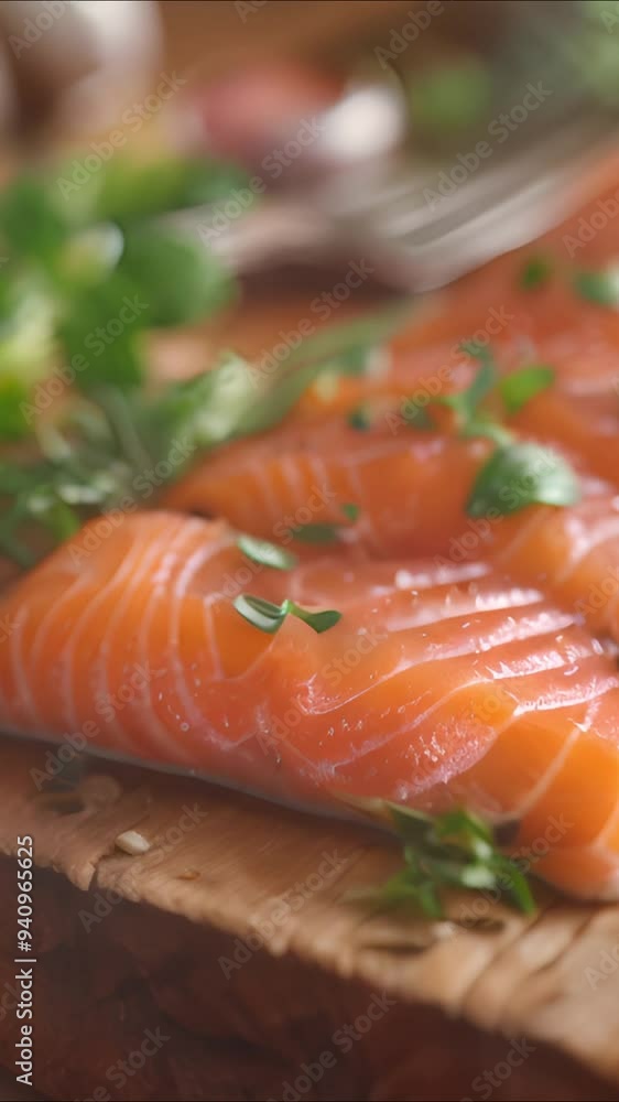 Fresh fish pieces arranged neatly and neatly make this dish look very inviting and ready to be enjoyed. Fresh fish pieces arranged neatly and neatly make this dish look very inviting and ready to be enjoyed.