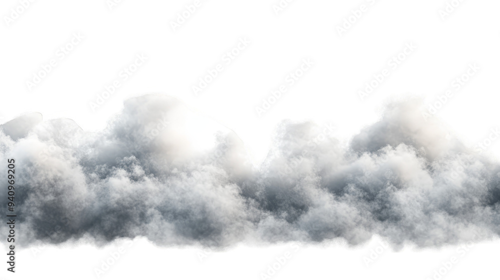 White fluffy cloud border transparent background White fluffy cloud border transparent background