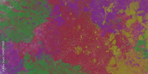 Abstract Multicolor Distressed Vintage and Realistic Rusty textured Metal Grunge Watercolor Paint Stains for Fabric Printing, Website Background, Presentations, Brochures, and Luxury/Premium Packaging