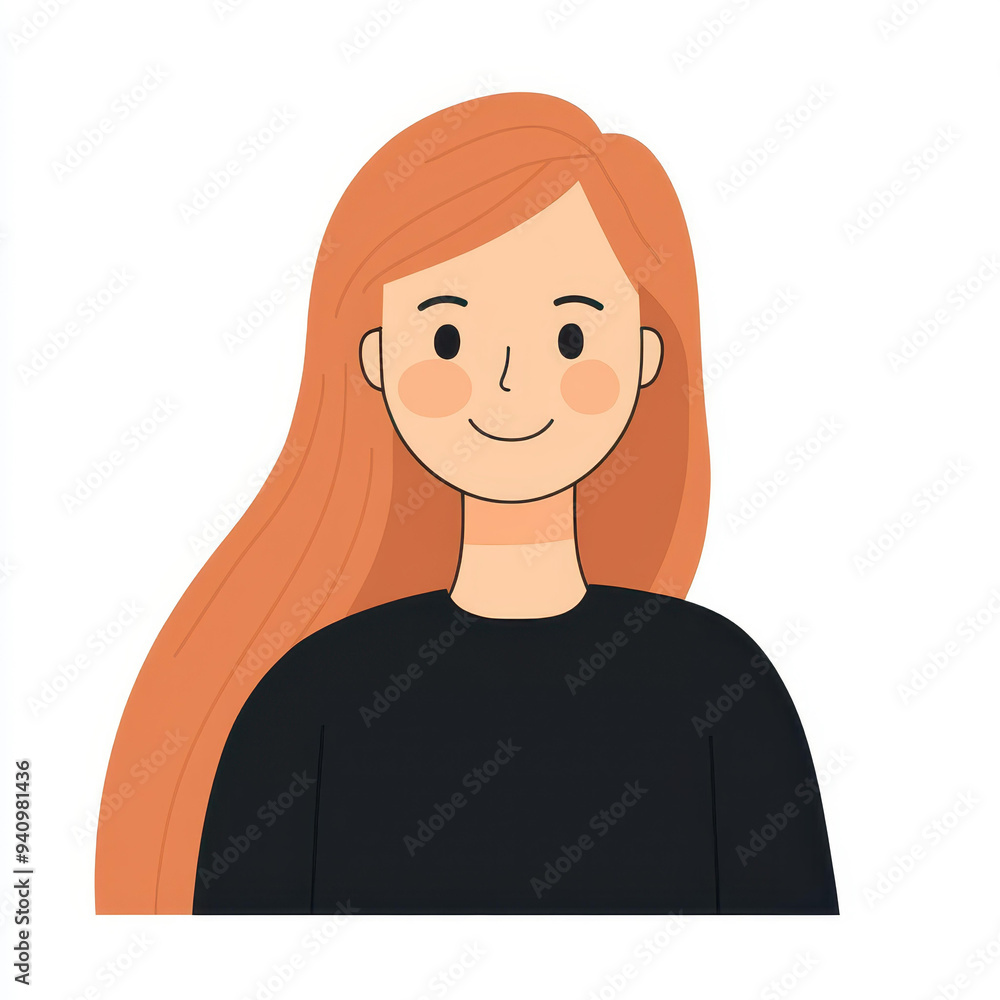 A creative stick figure illustration of a female employee with long light brown hair, representing our vibrant team. A creative stick figure illustration of a female employee with long light brown hair, representing our vibrant team.