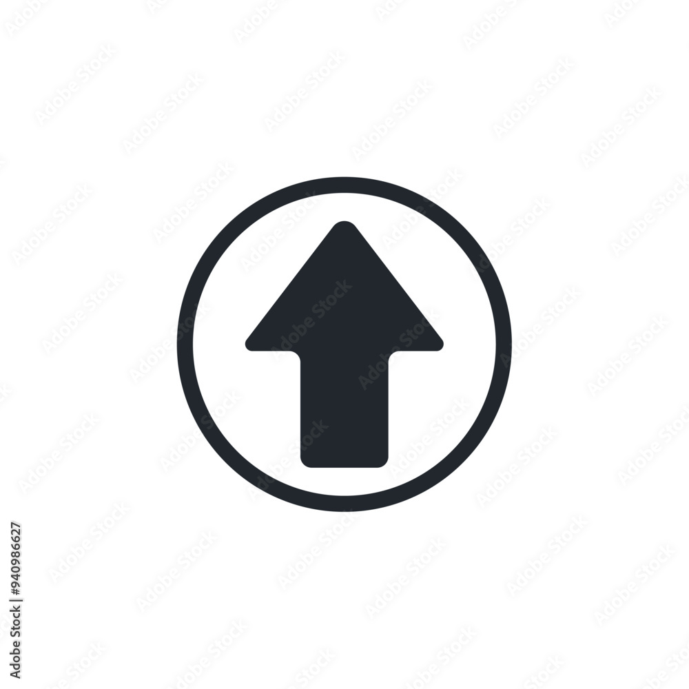 Arrow Up icon symbol template for graphic and web design collection logo vector illustration Arrow Up icon symbol template for graphic and web design collection logo vector illustration