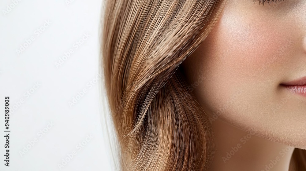 Hair treatment with a velvety texture, luxury care, rich and smooth Hair treatment with a velvety texture, luxury care, rich and smooth