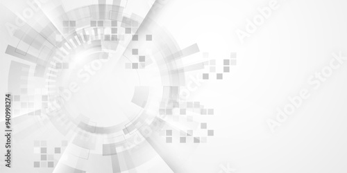 Abstract technology background, modern design vector illustration