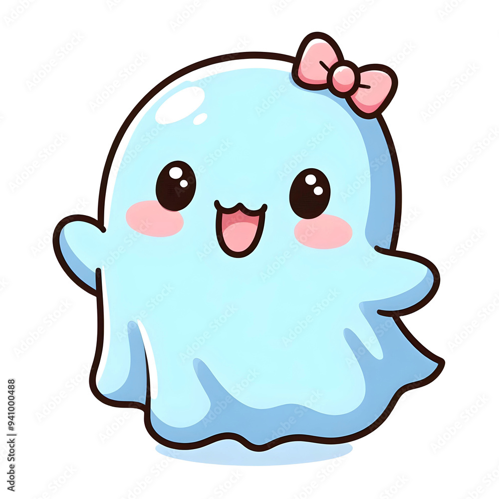Fototapeta premium cute ghost artwork