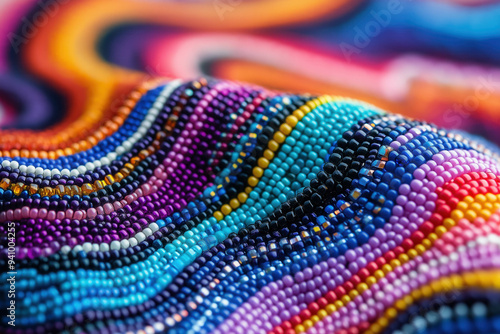 Beadwork Background