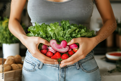 Full Stomach Of Food