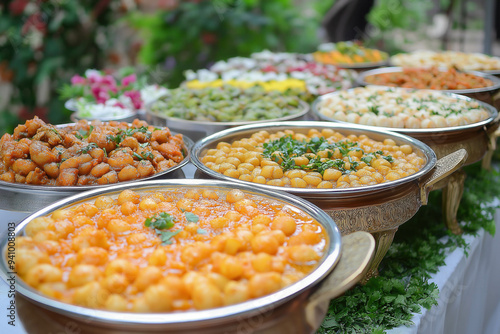 Lucknow Food, Served On A Table photo