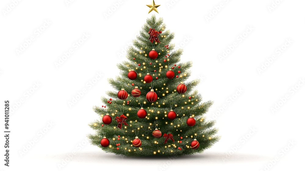 Realistic christmas tree Realistic christmas tree