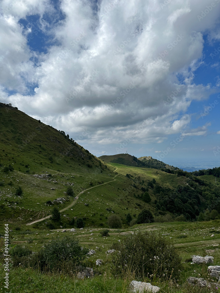 Fototapeta premium paesaggio momtano