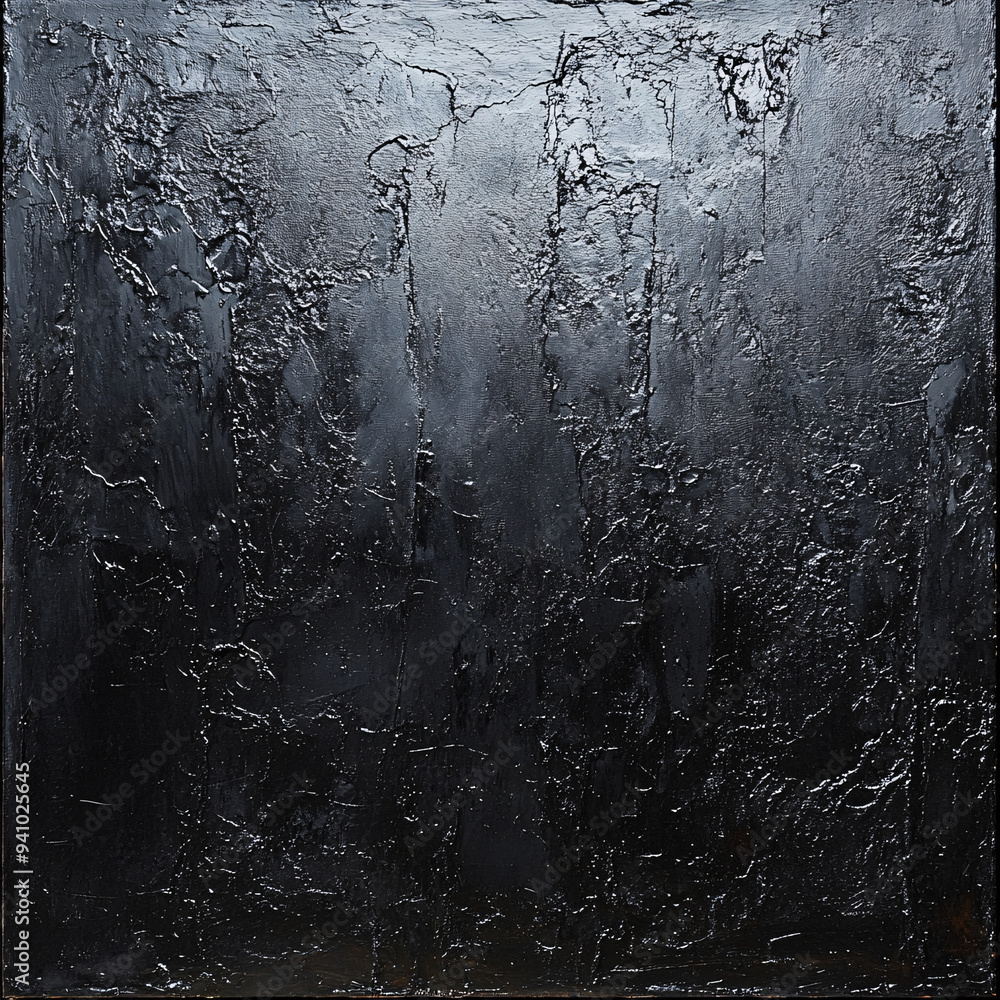 Textured Black Surface with Subtle Light Reflections and Organic Patterns, Dark and Moody Abstract Visual, Minimalistic Design Background Textured Black Surface with Subtle Light Reflections and Organic Patterns, Dark and Moody Abstract Visual, Minimalistic Design Background