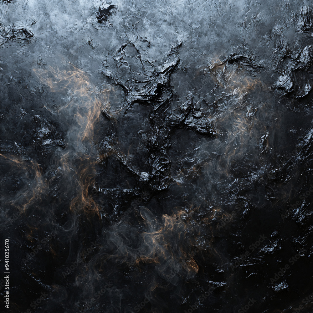 Textured Black Surface with Subtle Light Reflections and Organic Patterns, Dark and Moody Abstract Visual, Minimalistic Design Background Textured Black Surface with Subtle Light Reflections and Organic Patterns, Dark and Moody Abstract Visual, Minimalistic Design Background